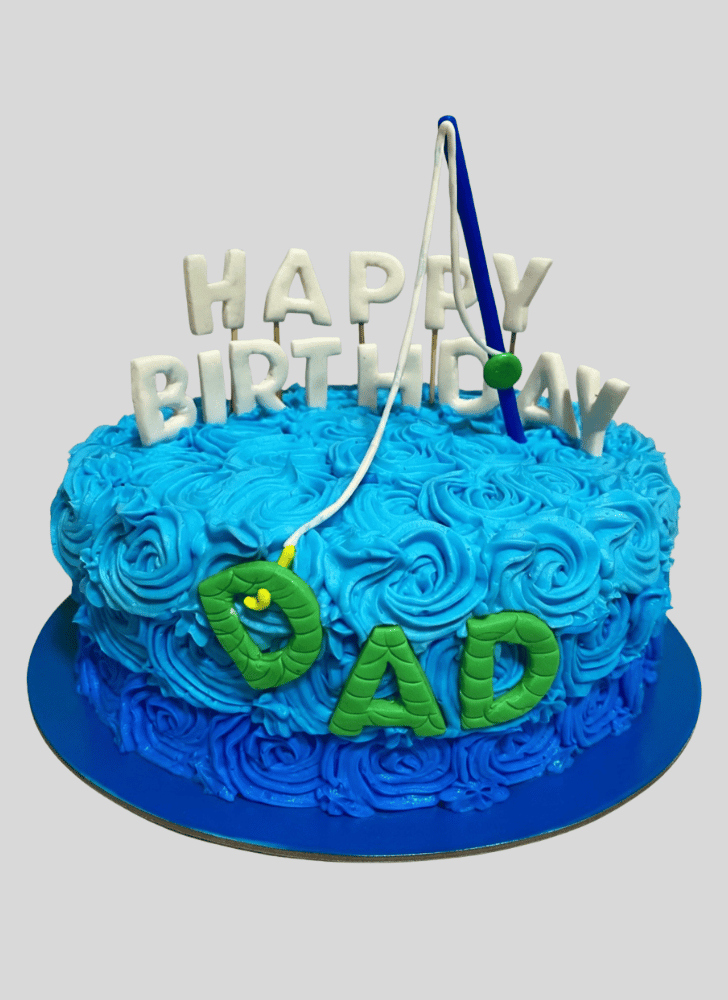 Dazzling Fishing Cake