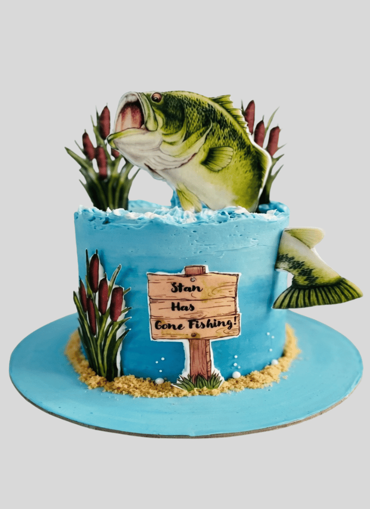 DeFishingful Fishing Cake