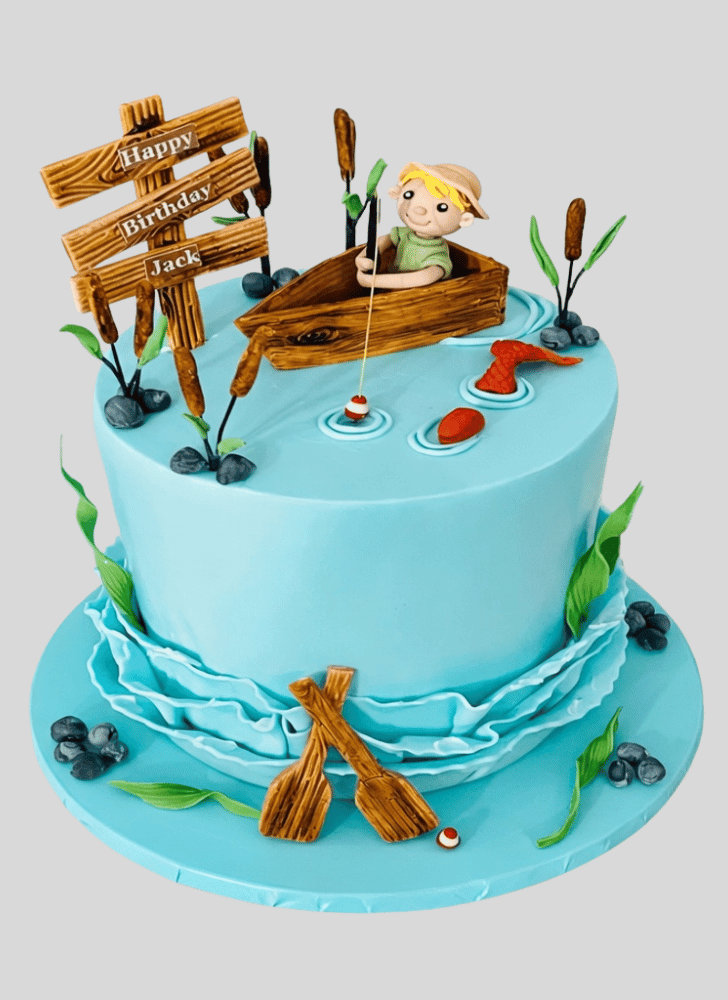 Divine Fishing Cake