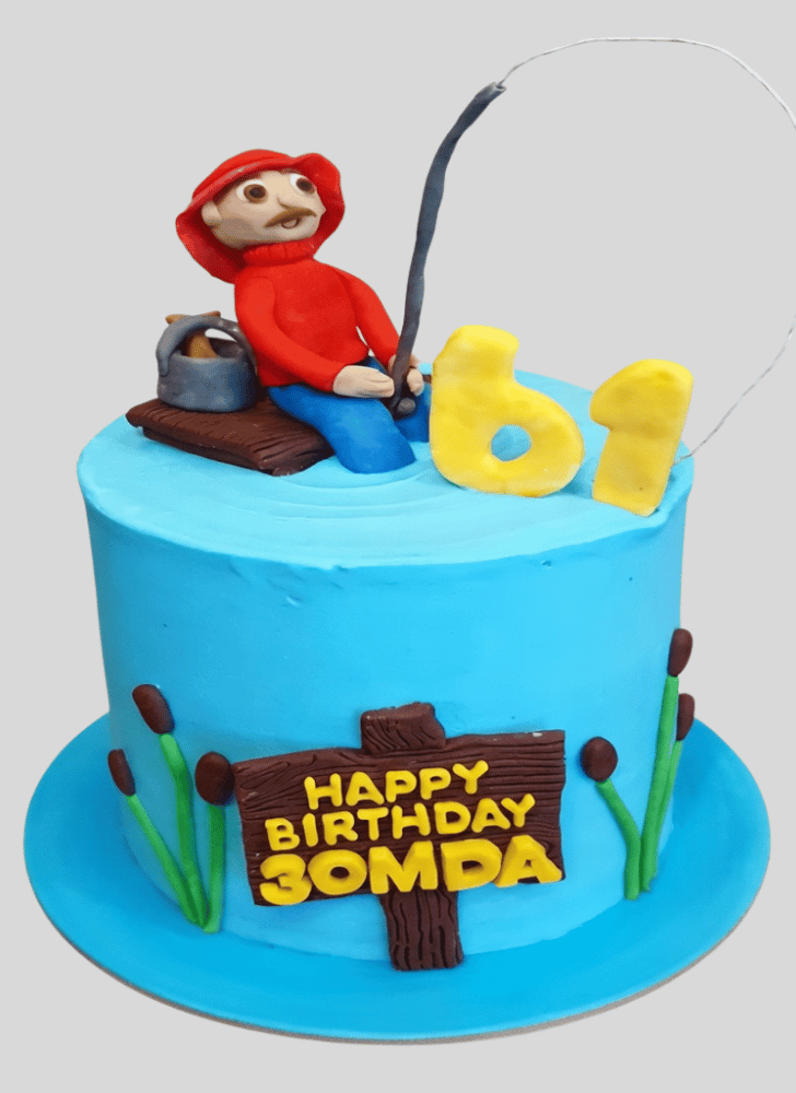 Elegant Fishing Cake