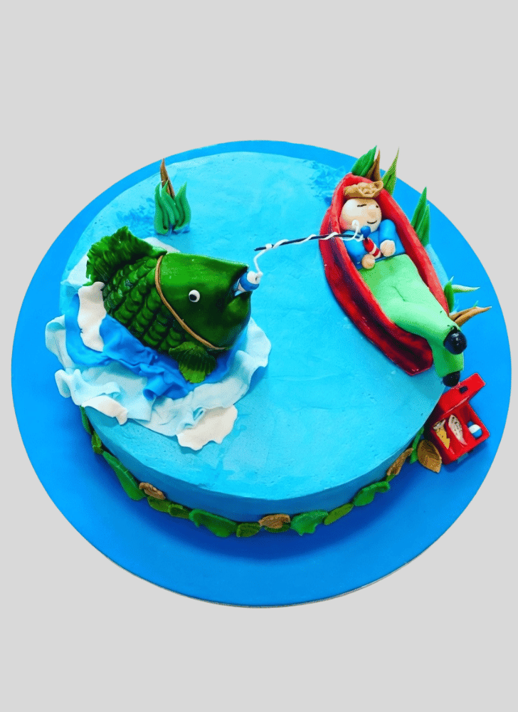 Enthralling Fishing Cake