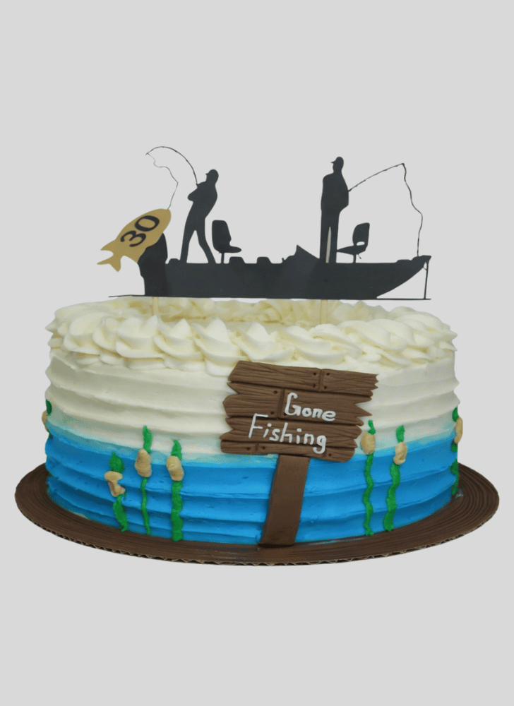 Fair Fishing Cake