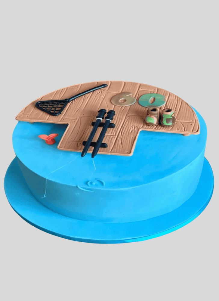 Fetching Fishing Cake