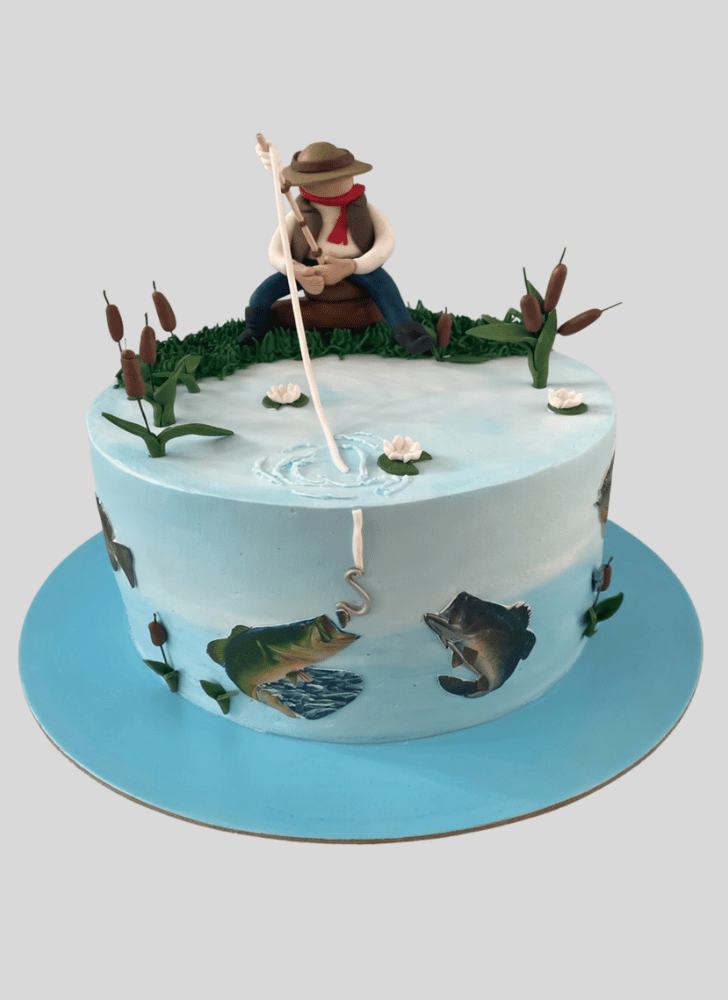 Gorgeous Fishing Cake
