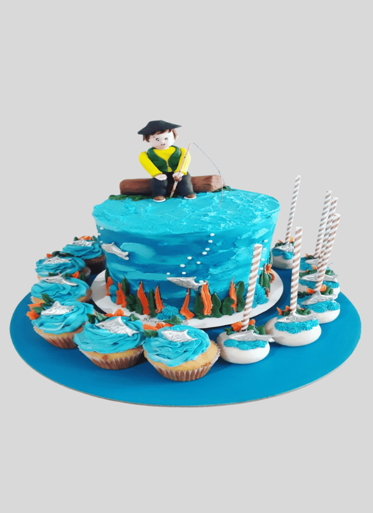 Ideal Fishing Cake