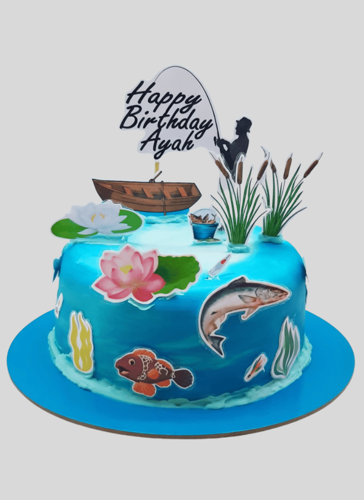Resplendent Fishing Cake