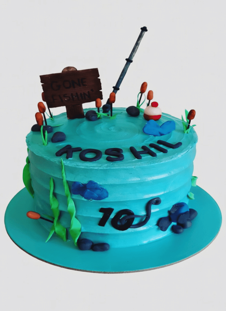 Stunning Fishing Cake