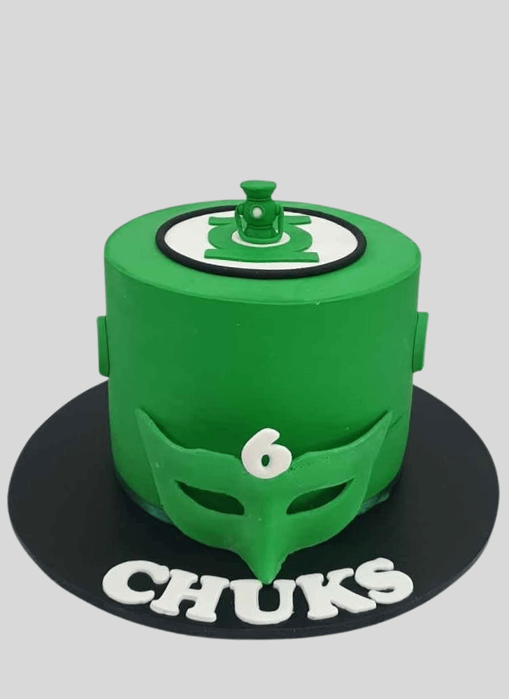 Marvelous Green Lantern Cake
