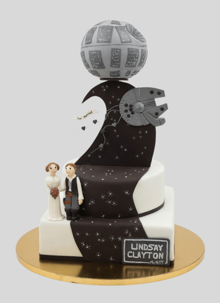 Admirable Han Solo Cake Design