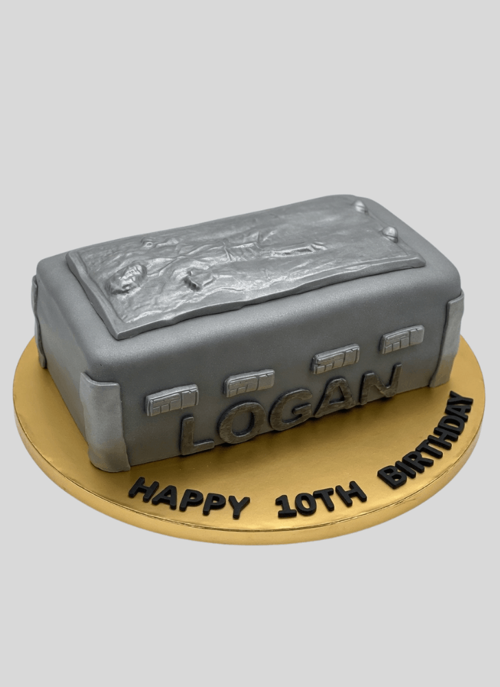 Adorable Han Solo Cake