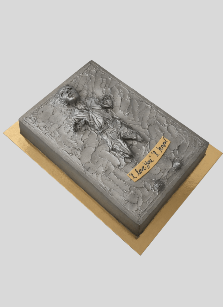 Alluring Han Solo Cake