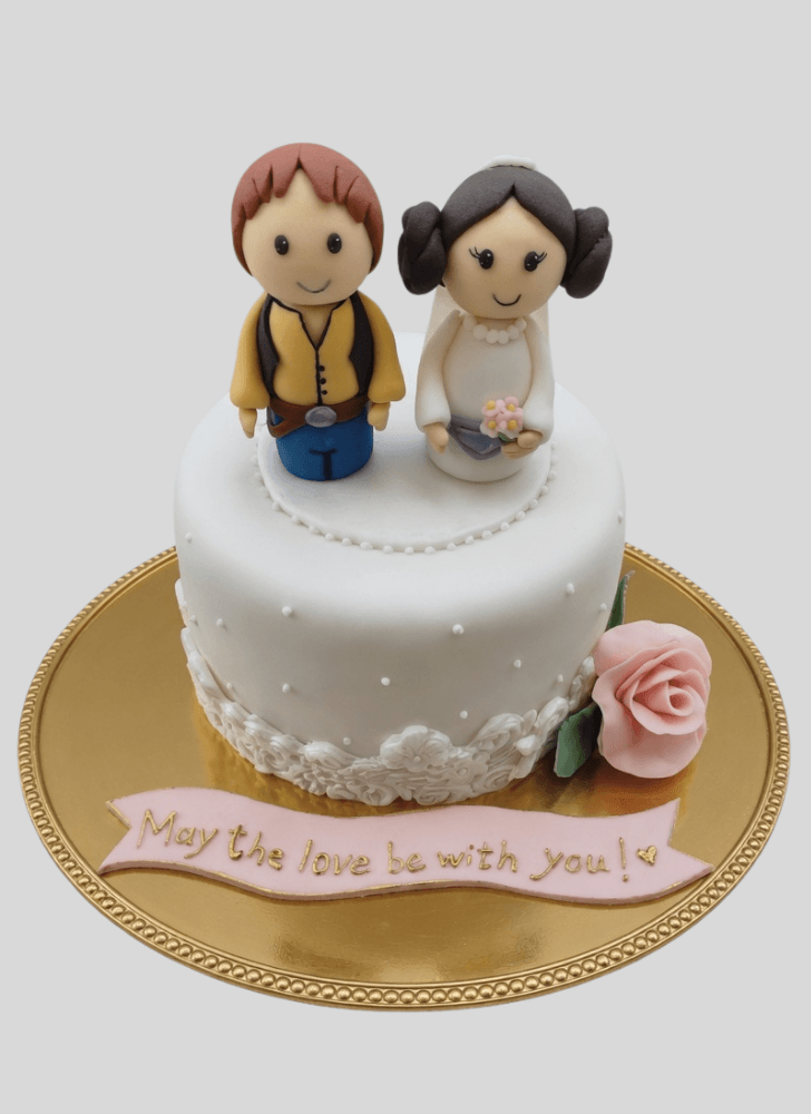 Beauteous Han Solo Cake