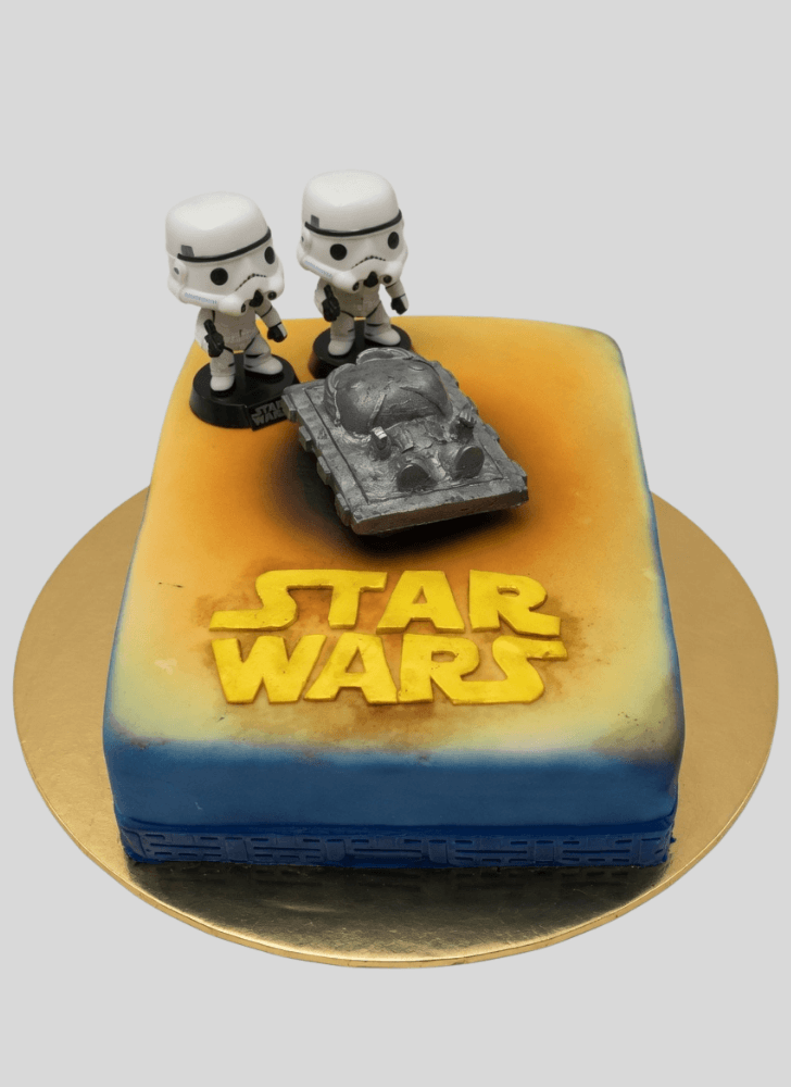 Bewitching Han Solo Cake