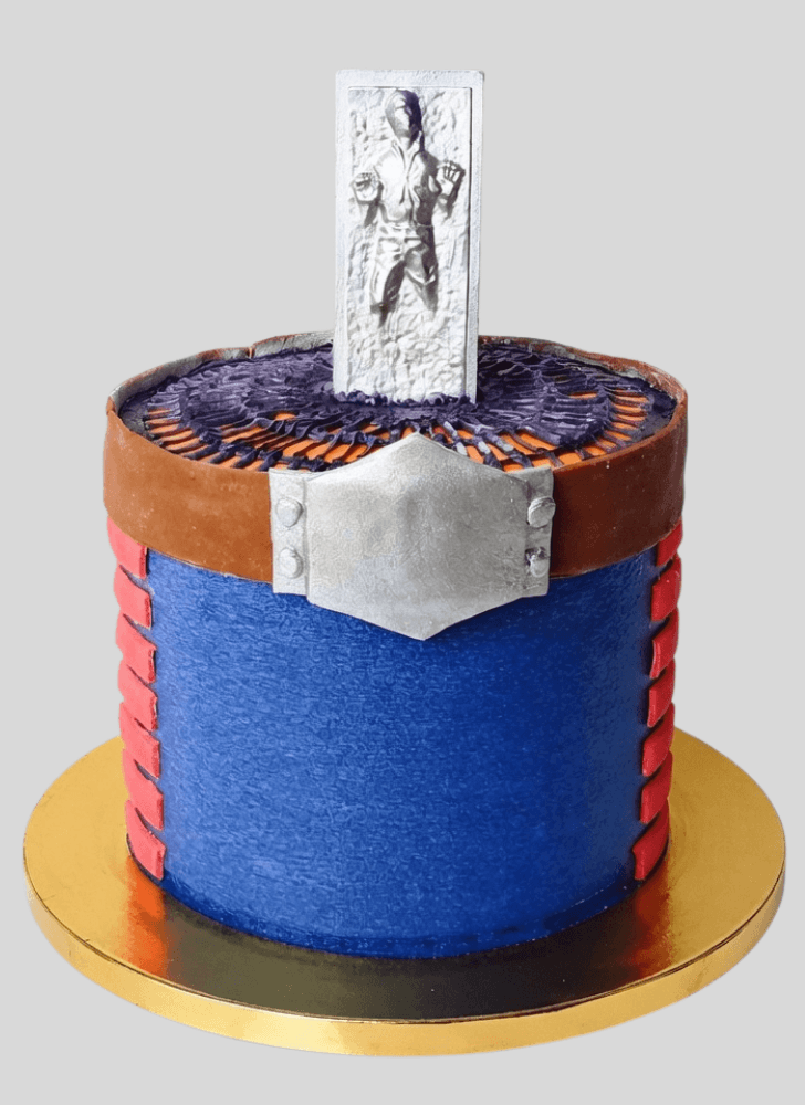 Charming Han Solo Cake