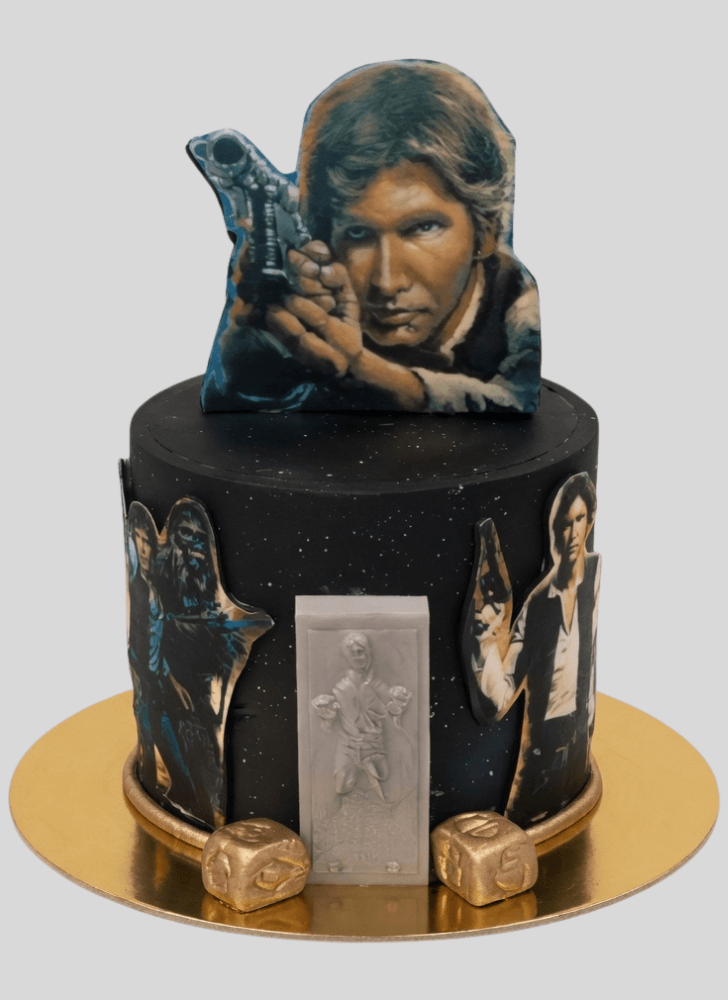 Comely Han Solo Cake