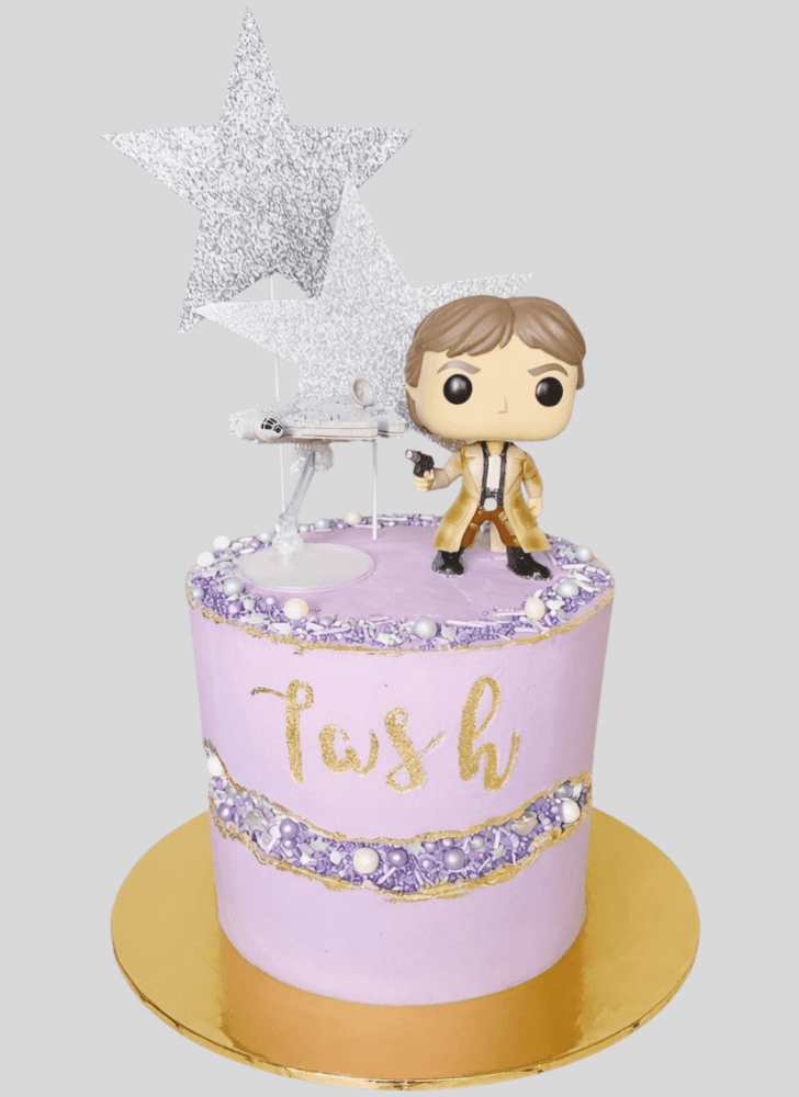 Cute Han Solo Cake