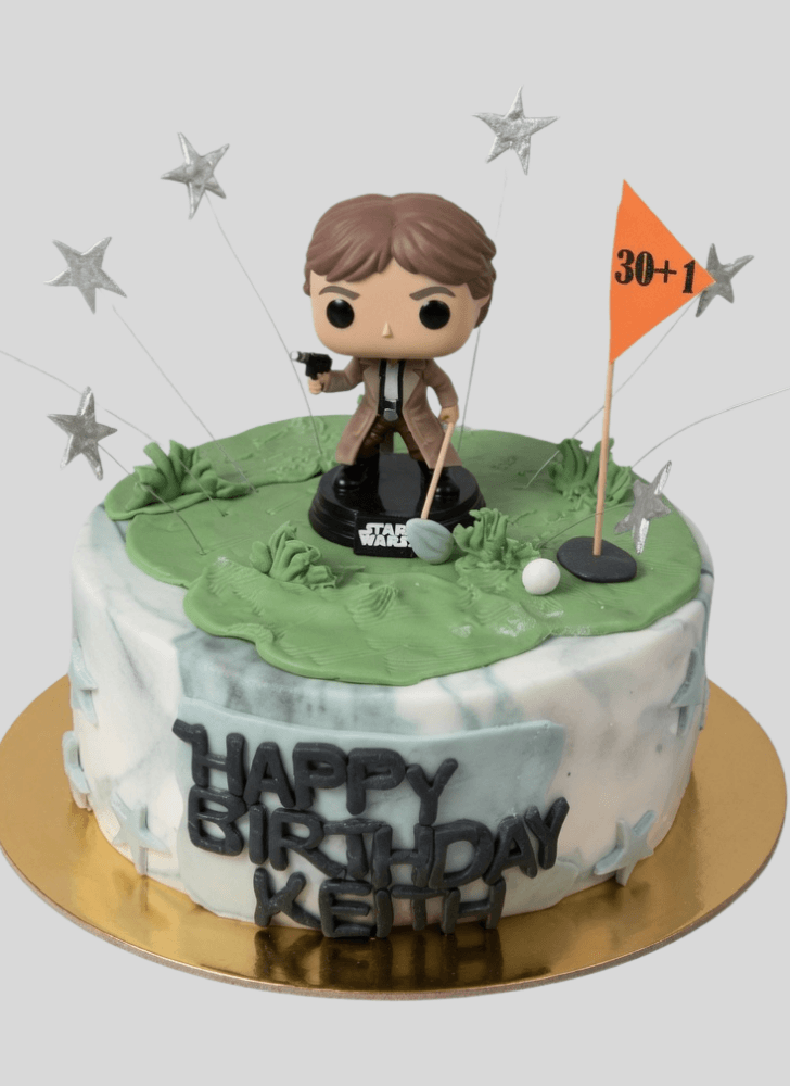 Delicate Han Solo Cake