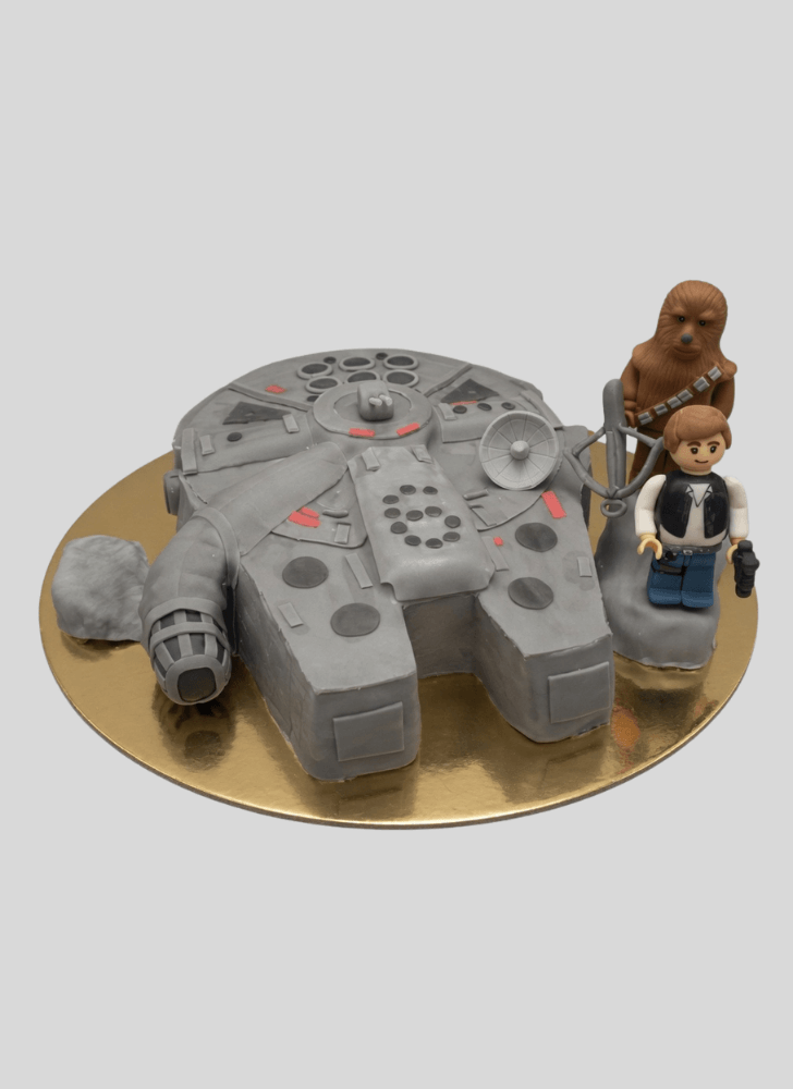Elegant Han Solo Cake