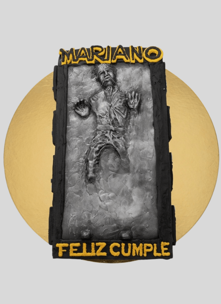 Enthralling Han Solo Cake