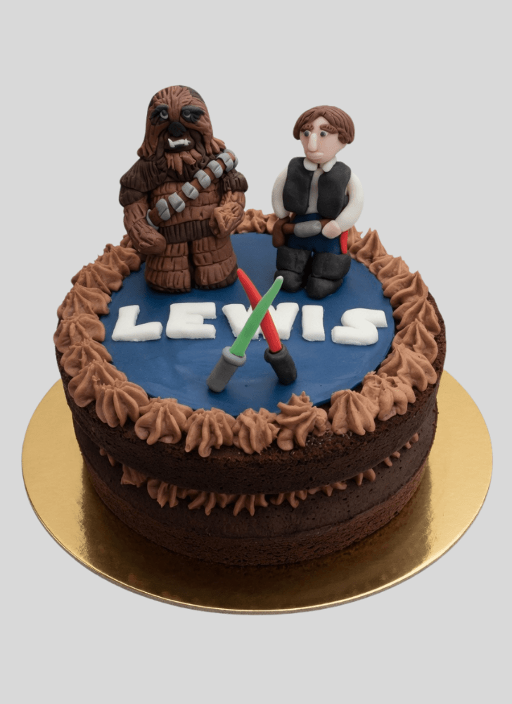 Excellent Han Solo Cake