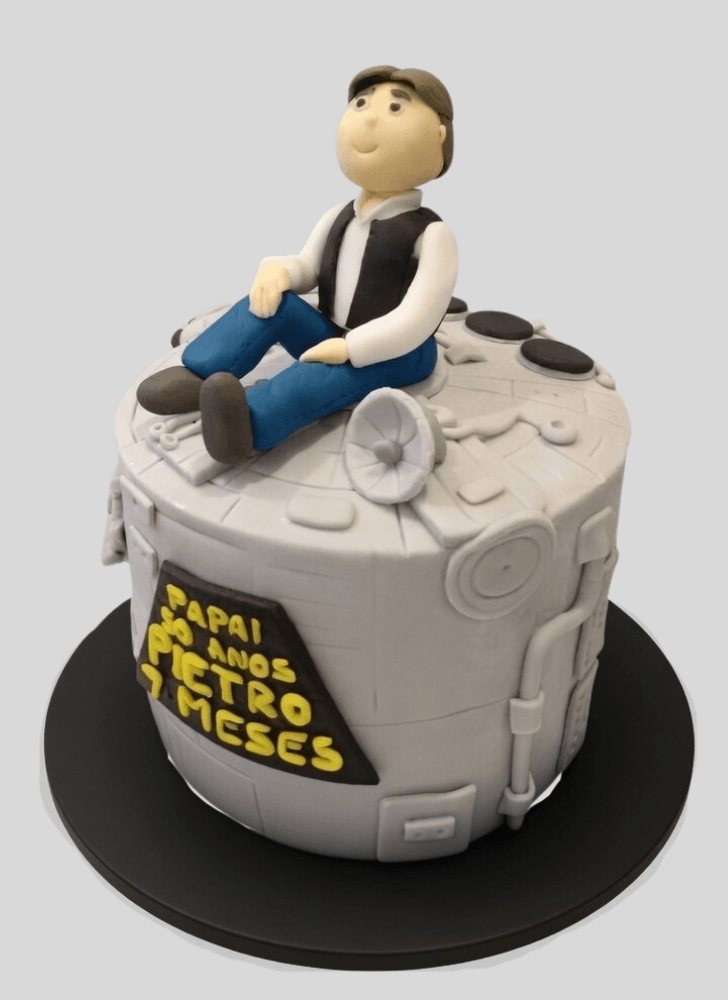 Fair Han Solo Cake