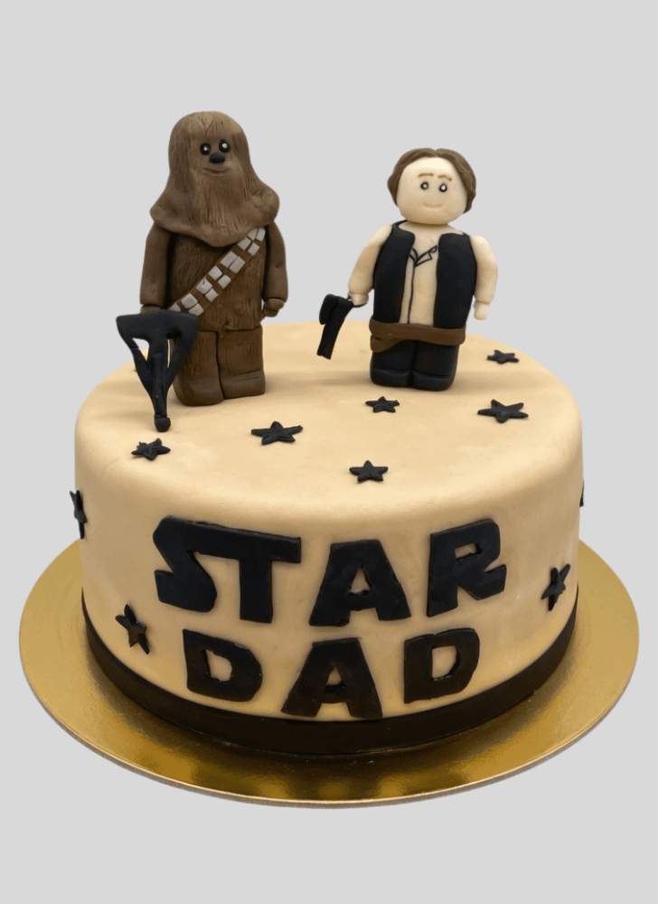 Graceful Han Solo Cake