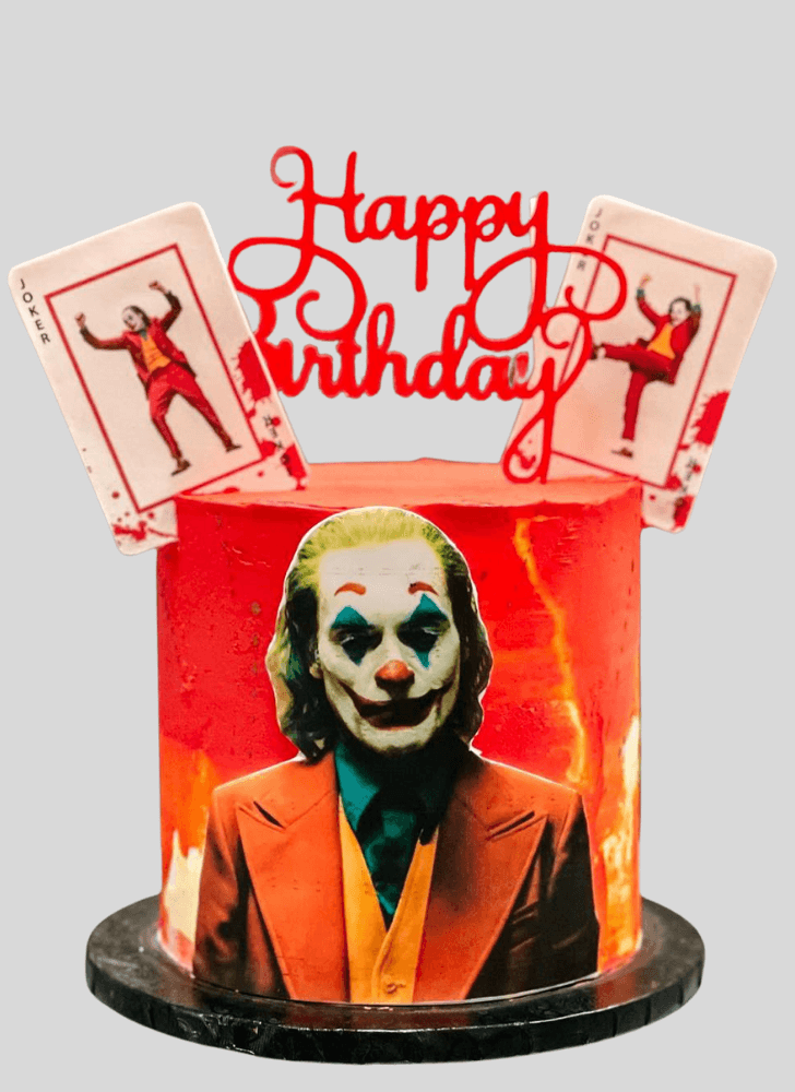 Angelic Joker Cake