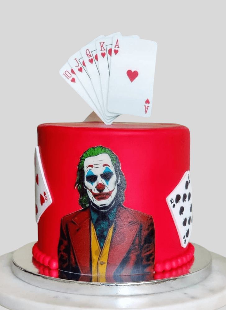 Appealing Joker Cake