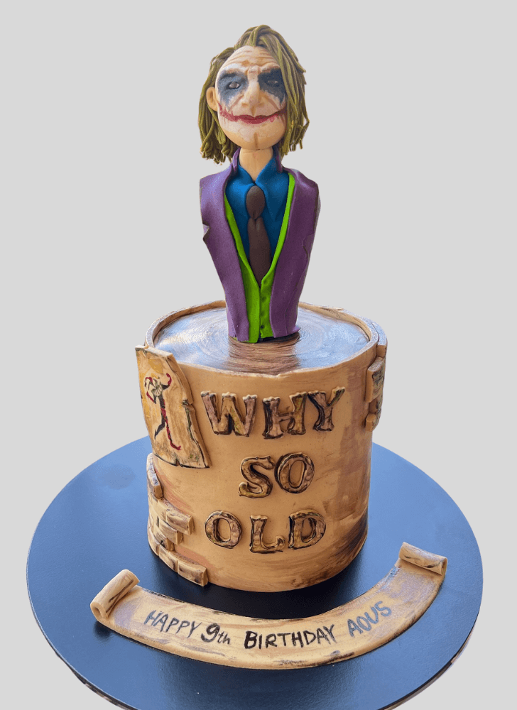 Charming Joker Cake