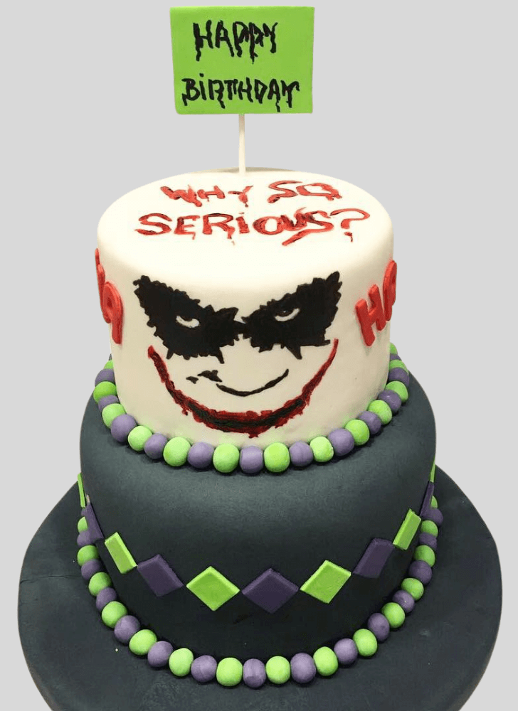 Dazzling Joker Cake