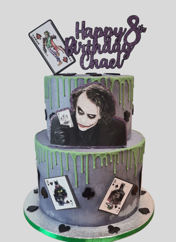 Delicate Joker Cake