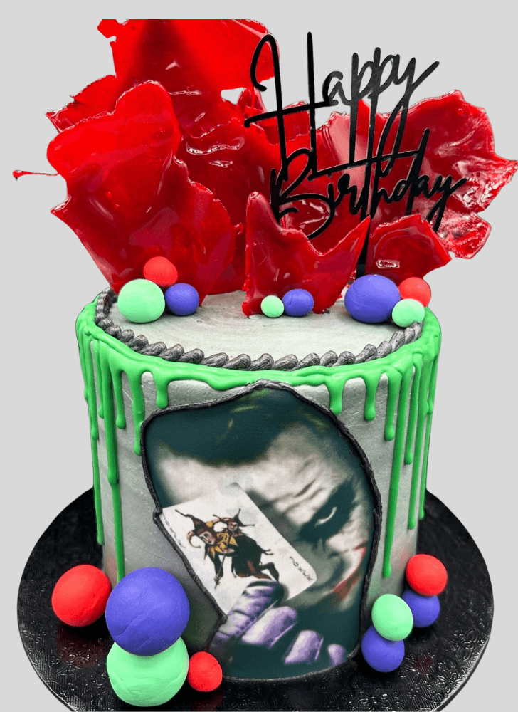 Inviting Joker Cake