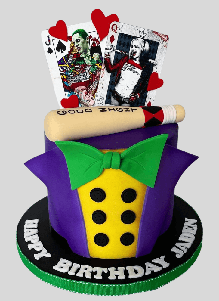 Shapely Joker Cake