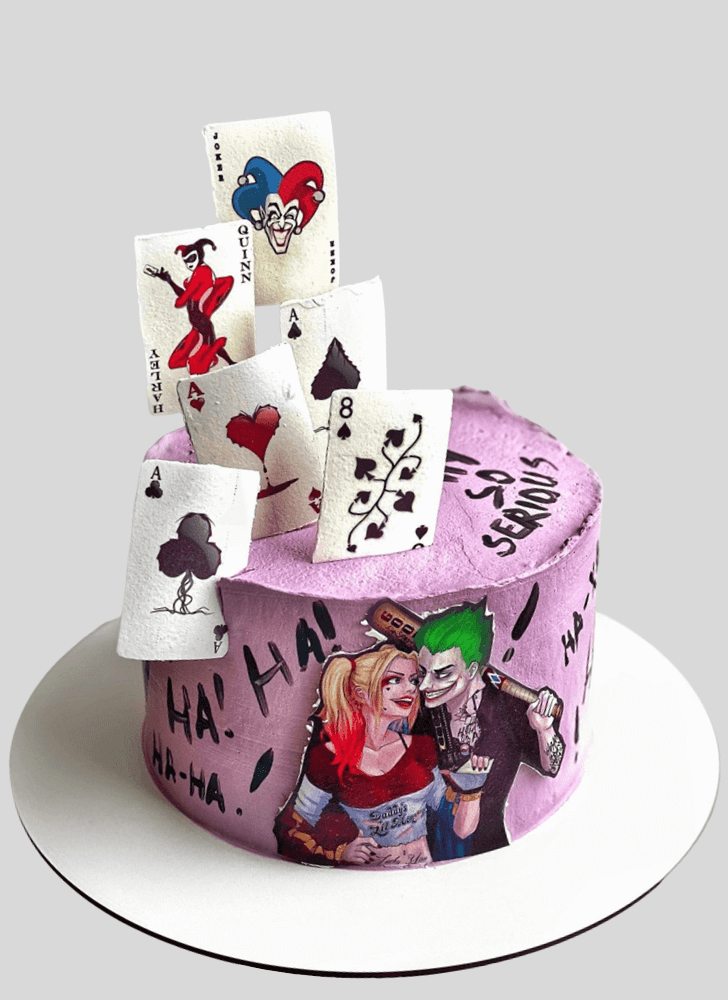 Wonderful Joker Cake Design