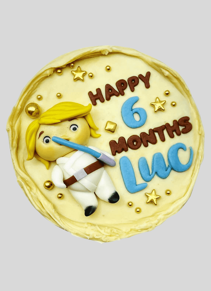 Adorable Luke Skywalker Cake