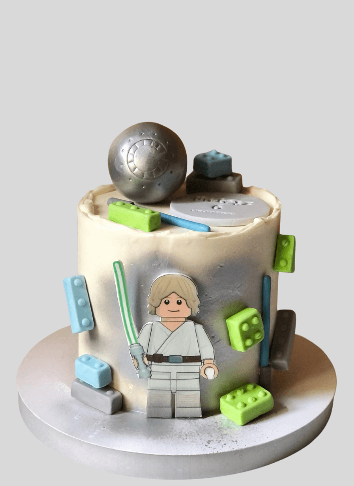 Classy Luke Skywalker Cake