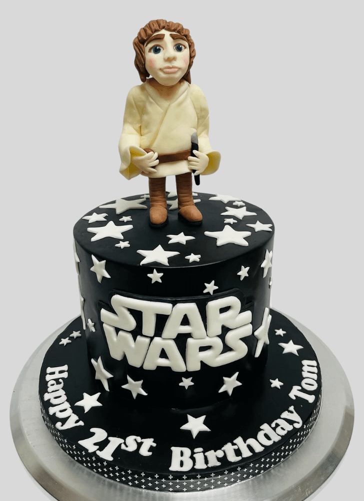 Fine Luke Skywalker Cake