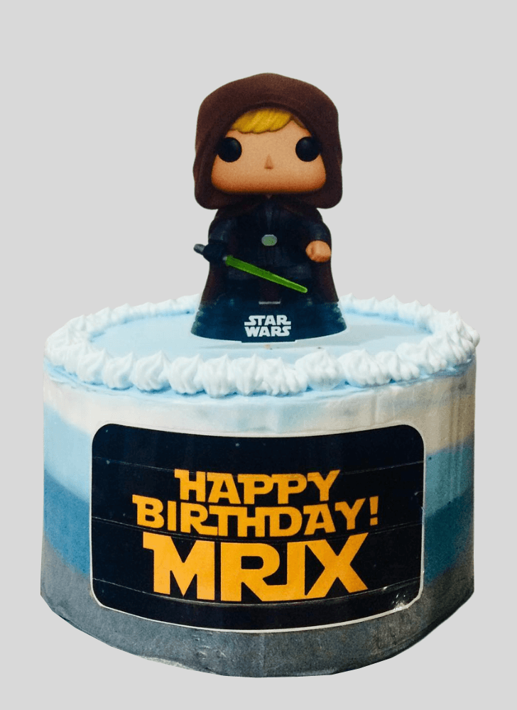 Inviting Luke Skywalker Cake