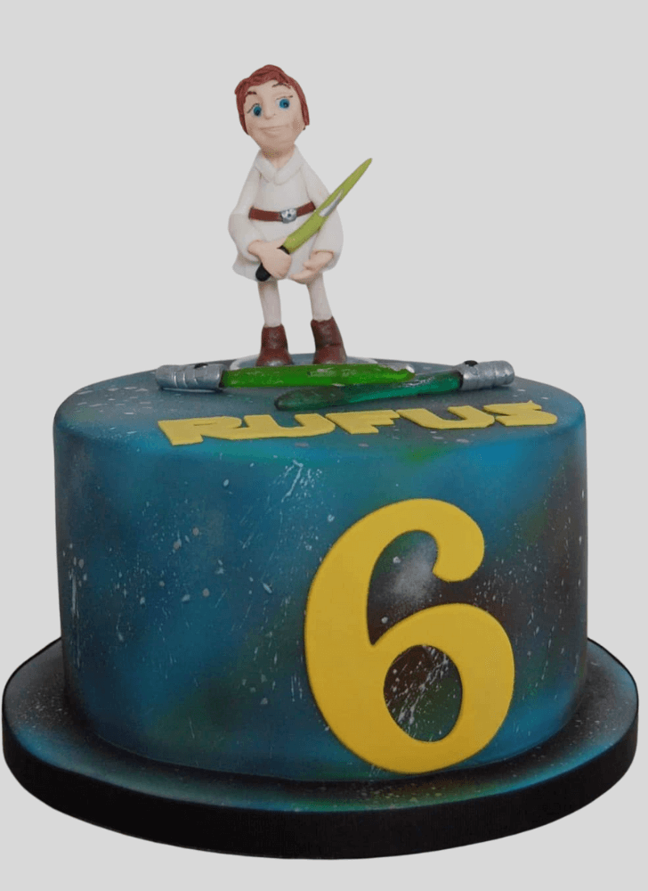 Magnificent Luke Skywalker Cake
