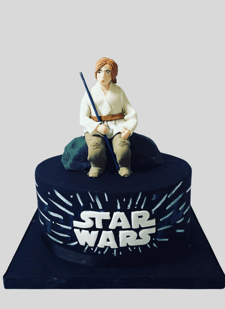 Luke Skywalkerous Luke Skywalker Cake