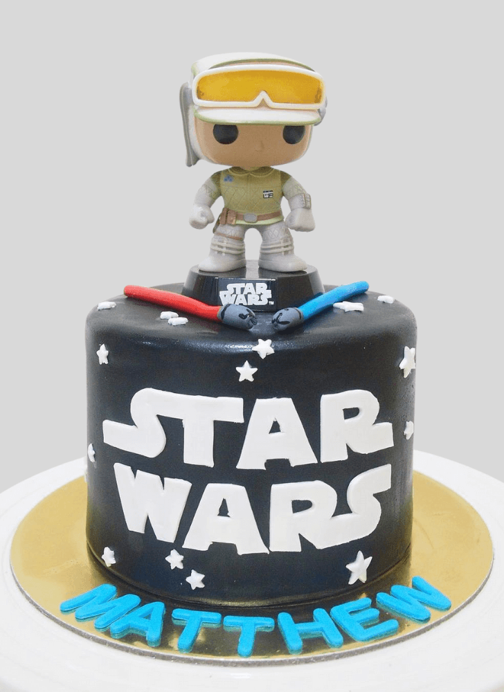 Nice Luke Skywalker Cake