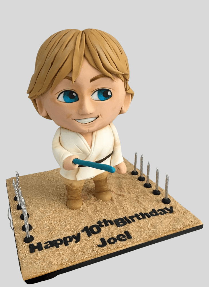 Refined Luke Skywalker Cake