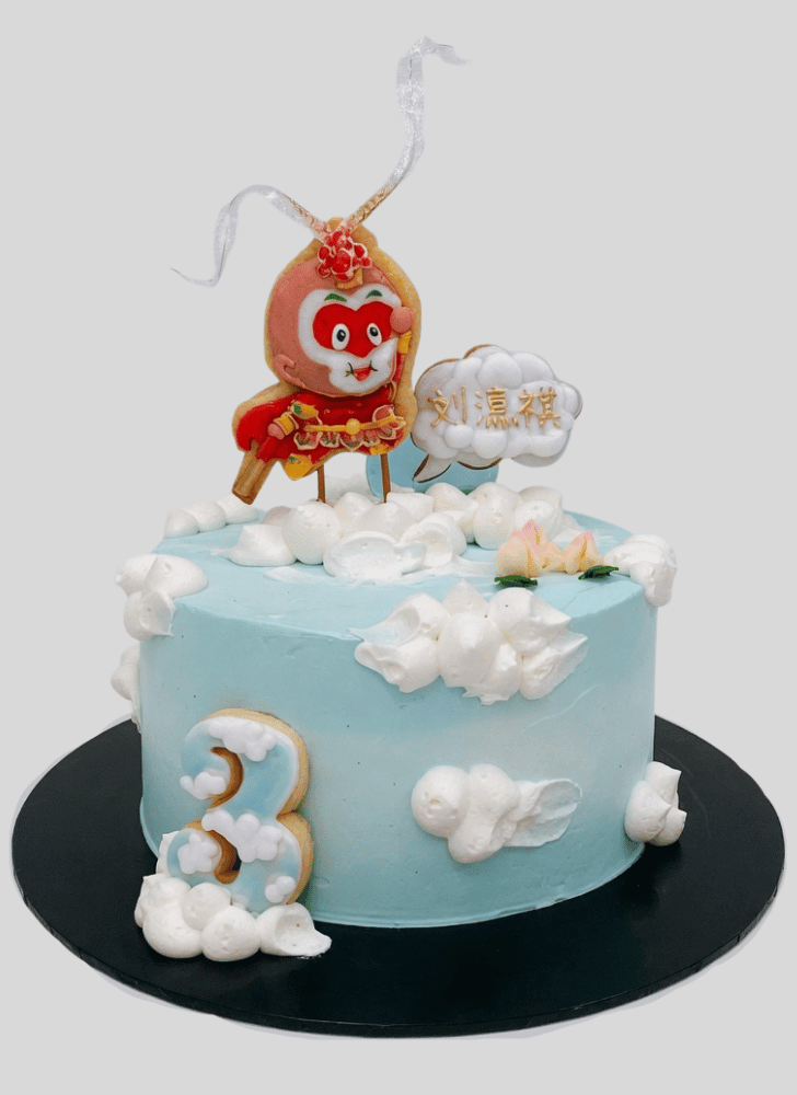 Admirable Monkey King Cake Design
