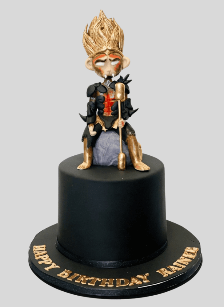 Appealing Monkey King Cake