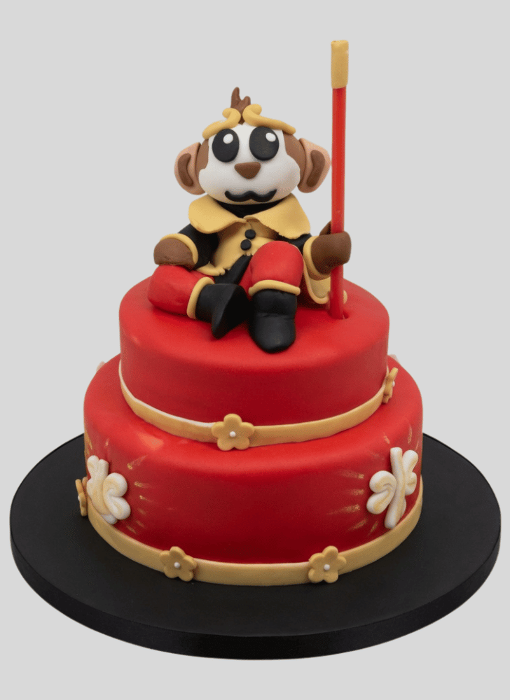 Captivating Monkey King Cake