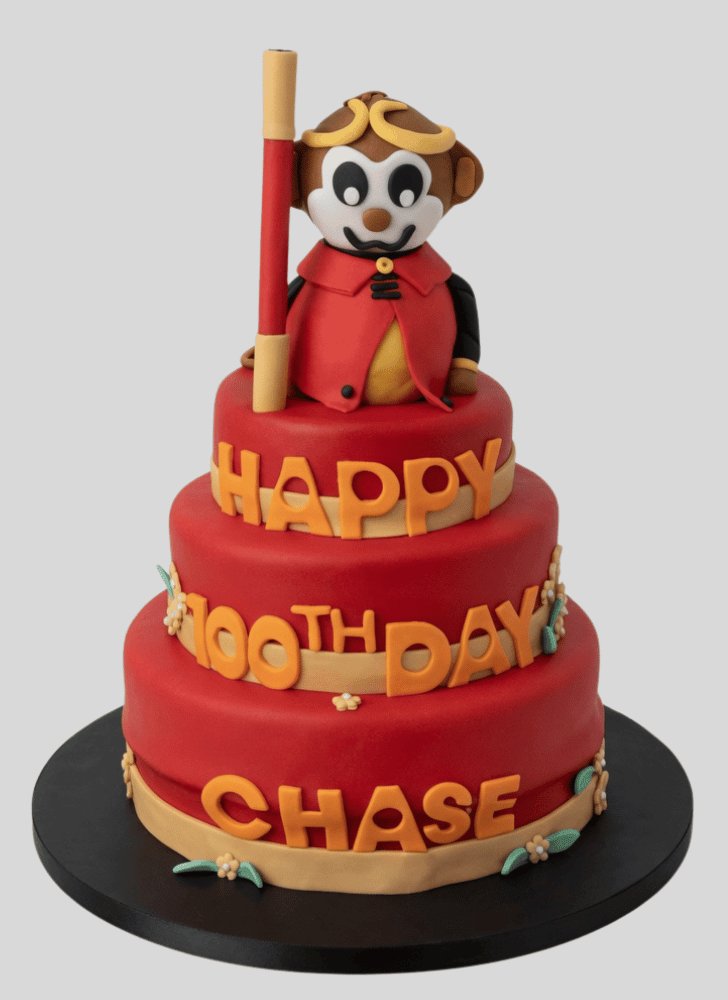 Charming Monkey King Cake