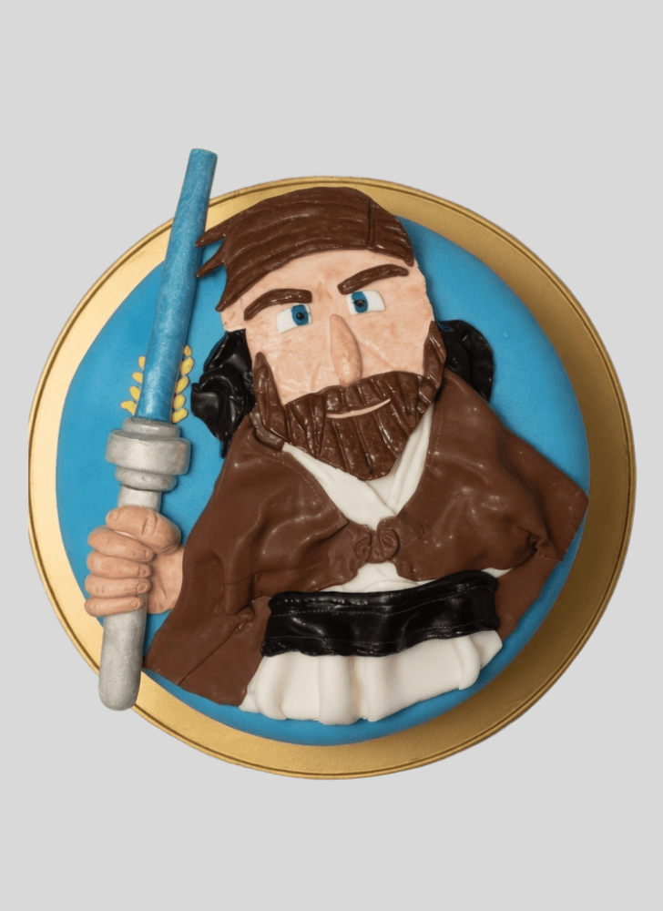 Adorable Obi-Wan Kenobi Cake
