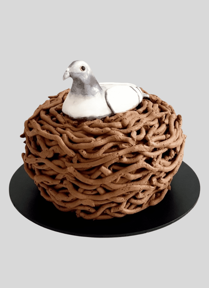 Charming Pigeon Cake