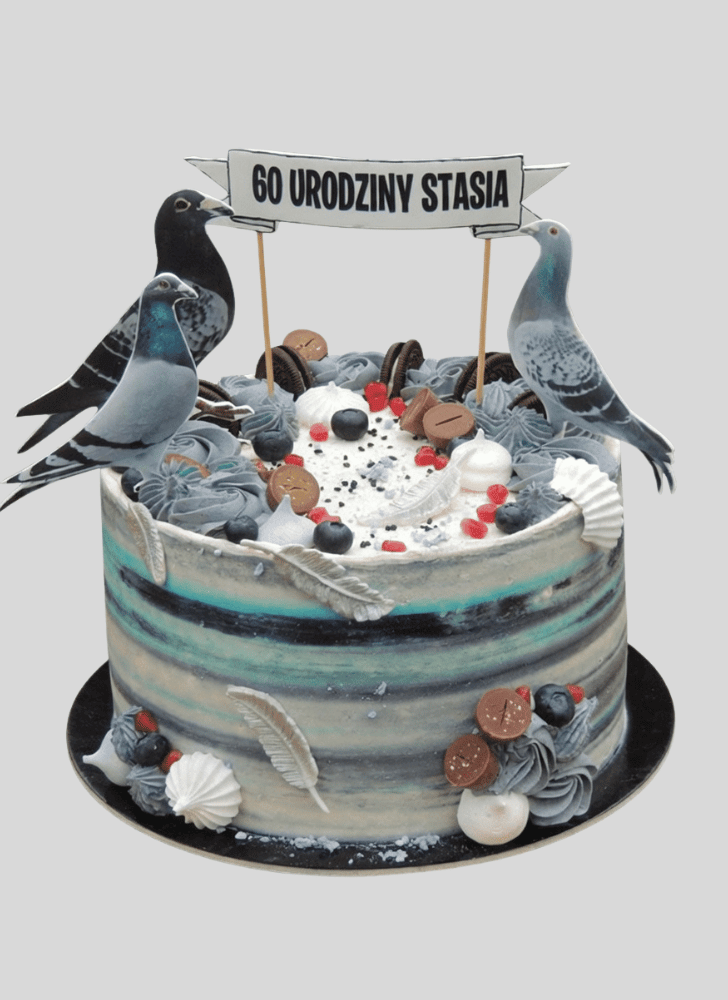 Dazzling Pigeon Cake