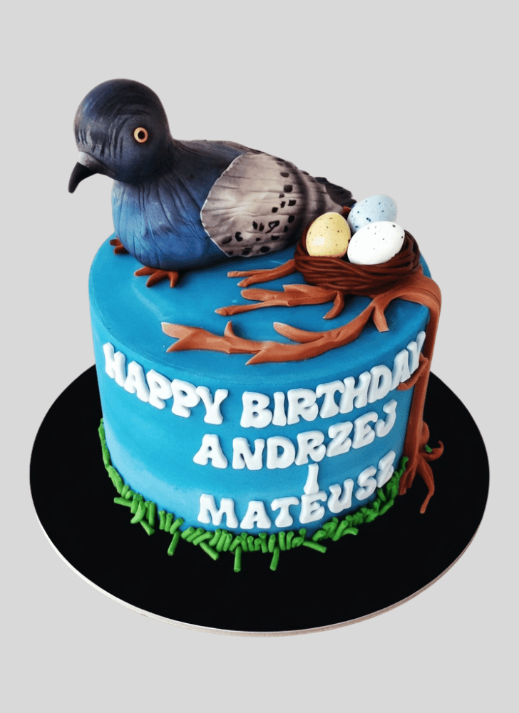 Handsome Pigeon Cake